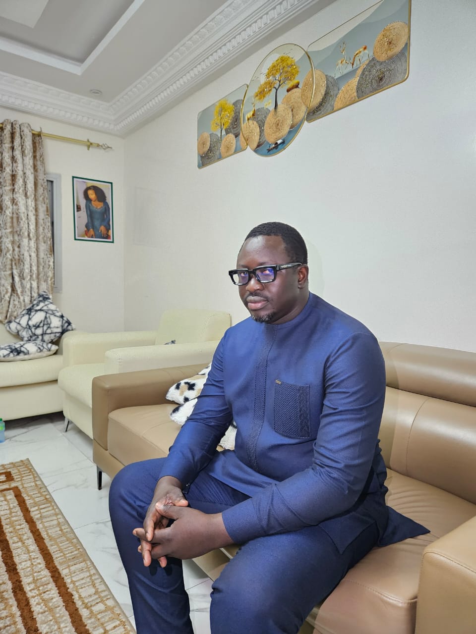 Portrait de M Makhtar Faye, Intendant
