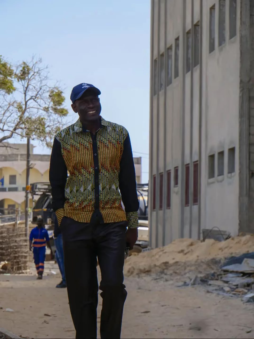 Portrait de M Aliou Diallo, Proviseur